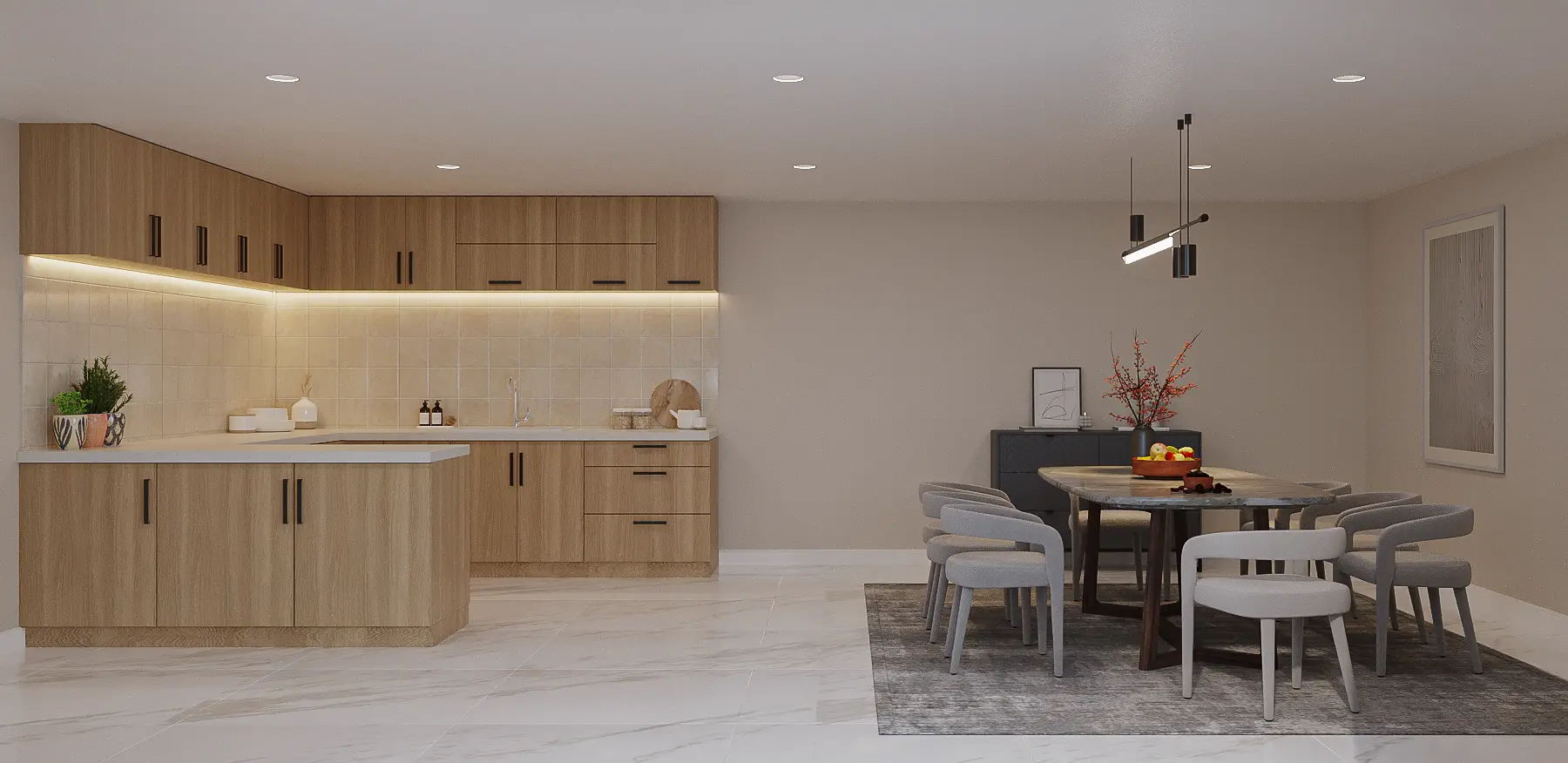 Render de la bodega