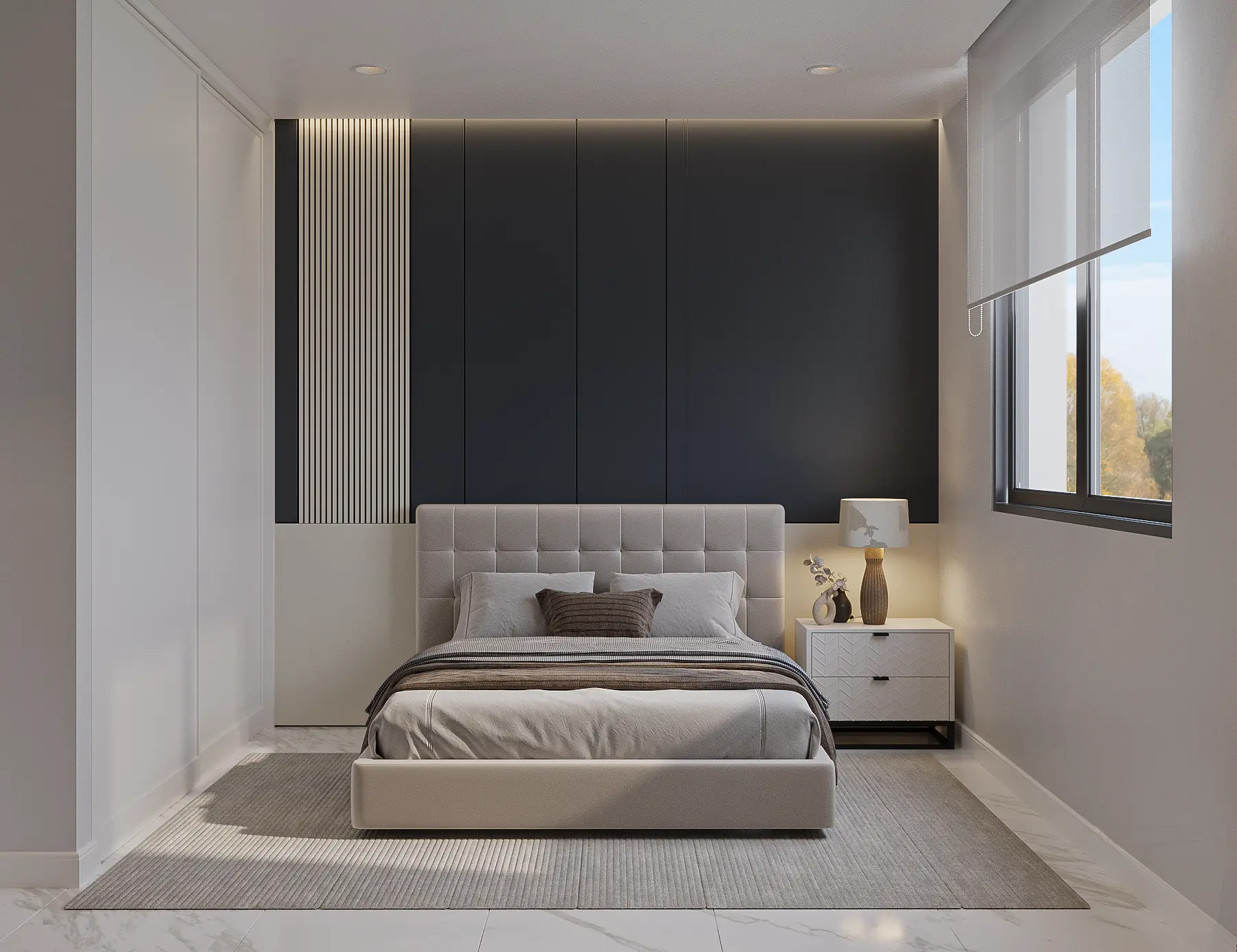 Render del dormitorio 2